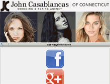 Tablet Screenshot of johncasablancasct.com